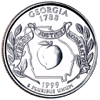 Details for the Georgia Commemorative Quarter