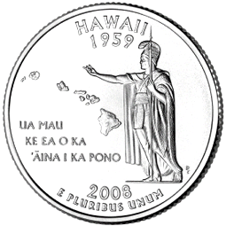 The Commemorative State Quarter for Hawaii