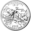 Details for the Mississippi Commemorative Quarter