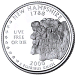 The Commemorative Quarter for New Hampshire