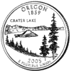 Details for the Oregon Commemorative Quarter