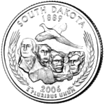 The Commemorative Quarter for South Dakota