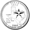 Details for the Texas Commemorative Quarter
